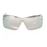 Frankie Morello Silver Metallic Fiber Women Sunglasses