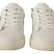 Dolce & Gabbana Λευκά Δερμάτινα Χαμηλά Sneakers