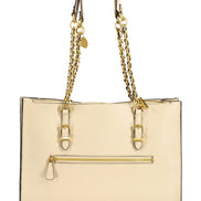 Guess Jeans Beige Polyethylene Handbag