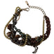 Dolce & Gabbana Gold Brass Sicily Floral Crystal Statement Necklace