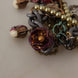 Dolce & Gabbana Gold Brass Sicily Floral Crystal Statement Necklace