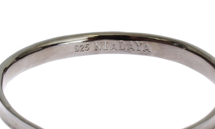 Βραχιόλι Nialaya από Ασήμι 925 με Ρόδιο Γκρι