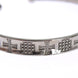 Nialaya Gray Rhodium 925 Silver Bangle Bracelet