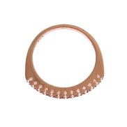 Nialaya Red Gold 925 Silver Ring