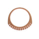 Nialaya Red Gold 925 Silver Ring