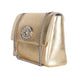 Blumarine Gold Leather Shoulder Women Bag