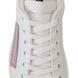 Dolce & Gabbana White Pink Leather Low Top Sneakers Shoes