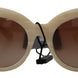 Dolce & Gabbana Μπεζ Οξικό Πλήρες Πλαίσιο Καφέ Φακός DG4294 Γυαλιά Ηλίου
