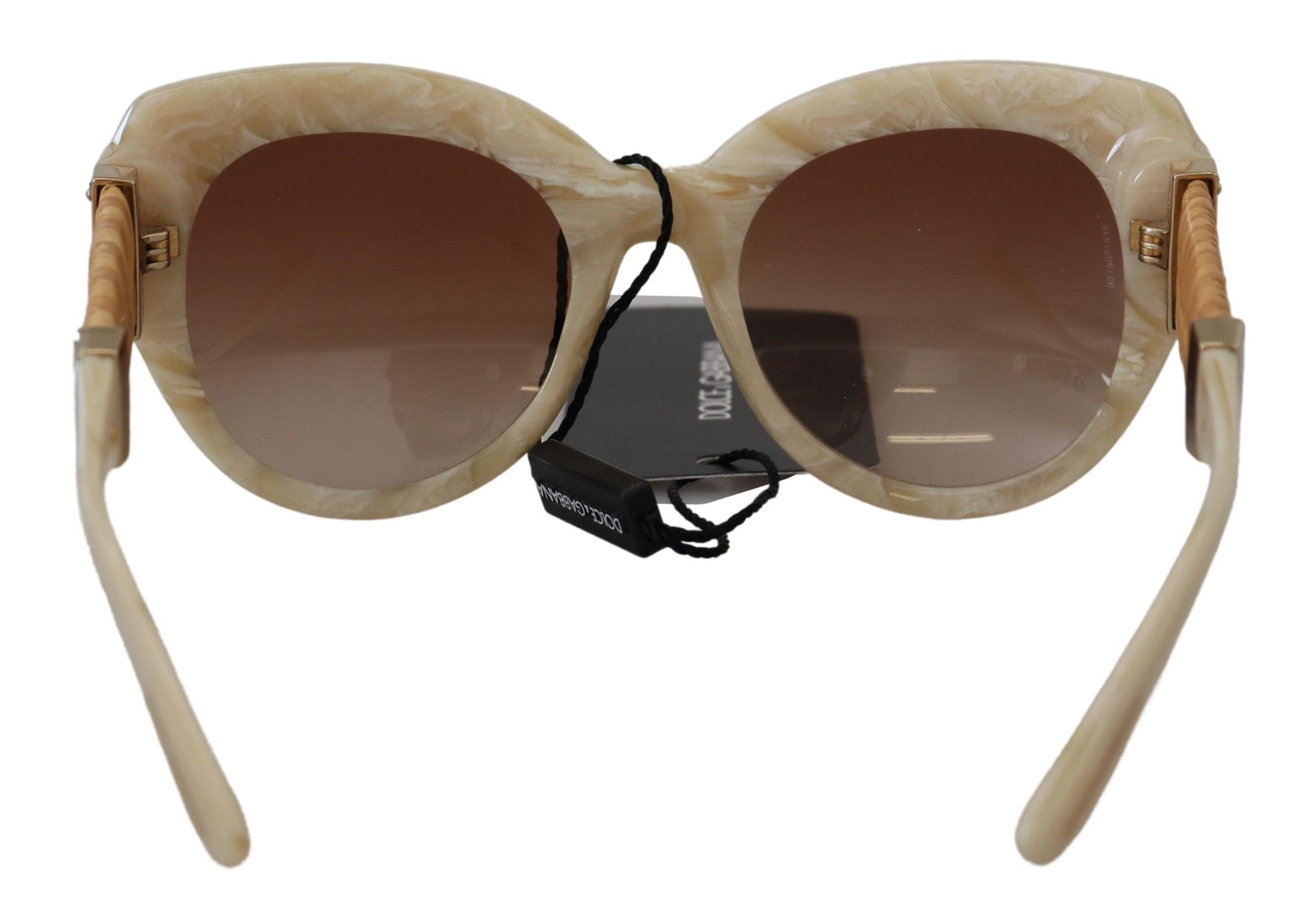 Dolce & Gabbana Μπεζ Οξικό Πλήρες Πλαίσιο Καφέ Φακός DG4294 Γυαλιά Ηλίου