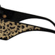 Dolce & Gabbana Black Gold Sequin Butterfly Polarized DG4326 Sunglasses