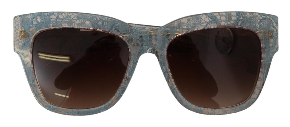 Dolce & Gabbana Μπλε Δαντέλα Οξική Κρυστάλλινη Πεταλούδα DG4231 Γυαλιά Ηλίου
