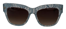 Dolce & Gabbana Μπλε Δαντέλα Οξική Κρυστάλλινη Πεταλούδα DG4231 Γυαλιά Ηλίου