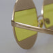 Dolce & Gabbana Gold Oval Metal Crystals Shades DG2209B Sunglasses