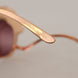 Dolce & Gabbana Pink Gold Rose Sequin Embroidery DG2202 Sunglasses
