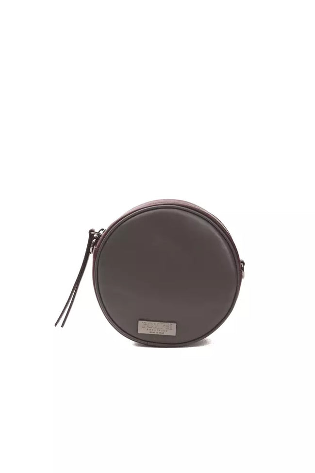 Τσάντα Χιαστί Pompei Donatella από Δέρμα σε Χρώμα Μπορντό