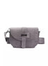 Pompei Donatella Gray Leather Women Crossbody Bag
