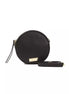 Pompei Donatella Black Leather Women Crossbody Bag