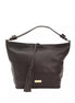 Pompei Donatella Brown Leather Women Shoulder Bag