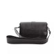 Pompei Donatella Black Leather Women Crossbody