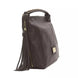 Pompei Donatella Brown Leather Women Shoulder Bag