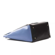 Pompei Donatella Black Leather Women Shoulder Bag