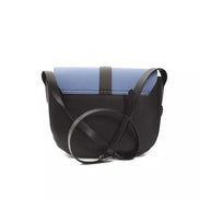 Pompei Donatella Blue Leather Women Crossbody Bag