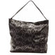Pompei Donatella Gray Leather Women Shoulder Bag