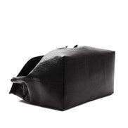 Pompei Donatella Black Leather Women Shoulder Bag