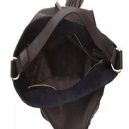 Pompei Donatella Brown Leather Women Shoulder Bag