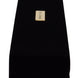 Dolce & Gabbana Μαύρο Βελούδινο Κουτί Αποθήκευσης Κοσμημάτων με Μεταλλική Πινακίδα Λογότυπου