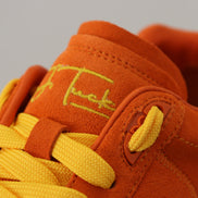 Dolce & Gabbana Orange Leather P.j. Tucker Sneakers Shoes