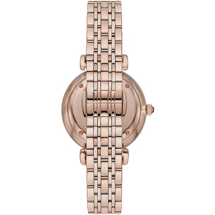 Ανδρικό Ρολόι Emporio Armani Bronze Steel Quartz