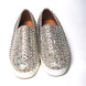 Christian Louboutin White Ab/Clear Ab Roller Boat Woman Flat Sneaker