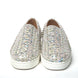 Christian Louboutin White Ab/Clear Ab Roller Boat Woman Flat Sneaker