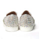 Christian Louboutin White Ab/Clear Ab Roller Boat Woman Flat Sneaker