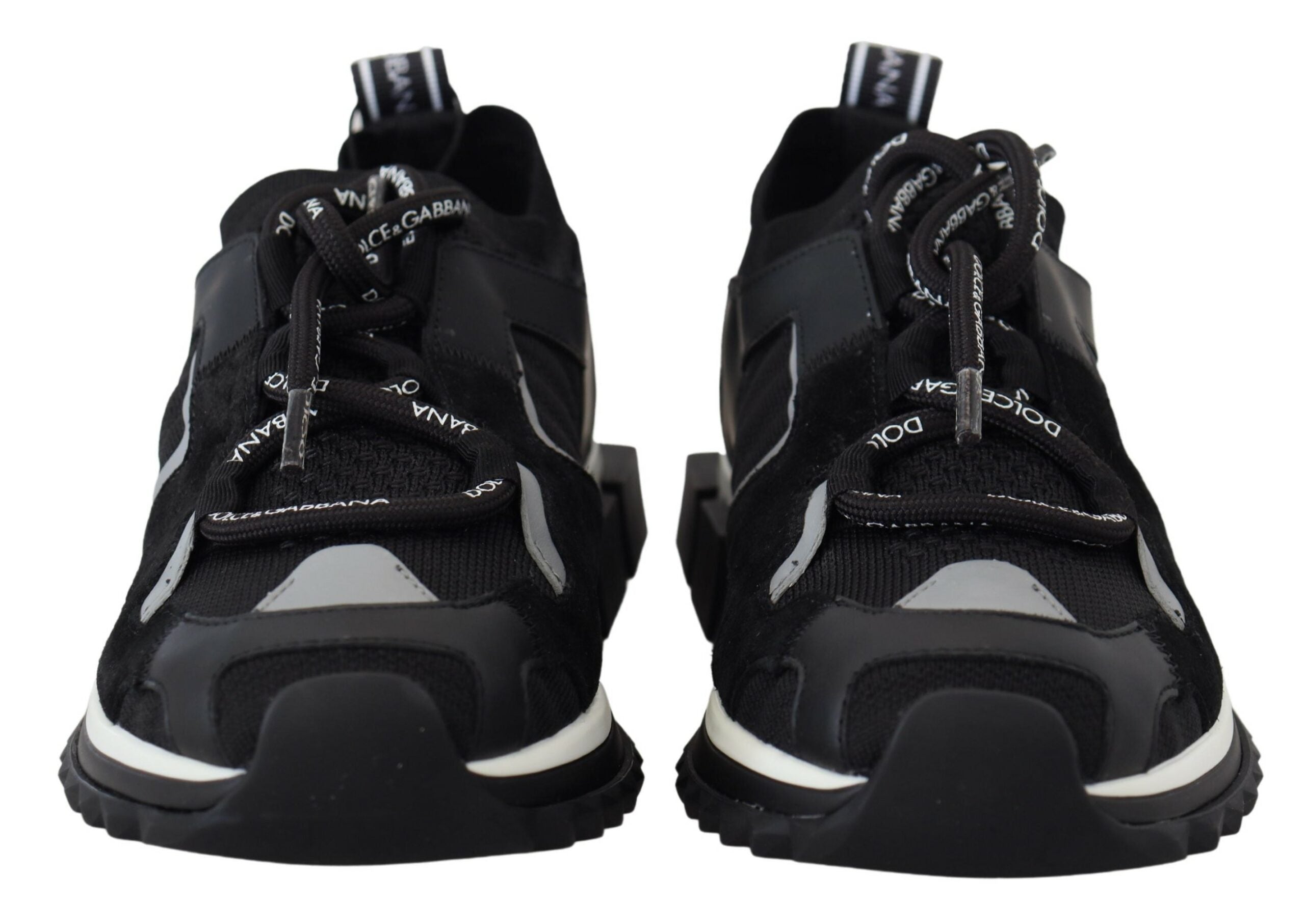 Dolce & Gabbana Μαύρα Mesh Sorrento Trekking Αθλητικά Παπούτσια