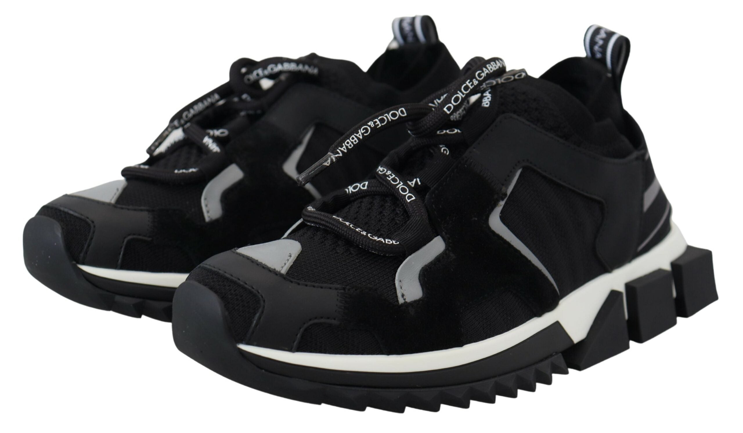 Dolce & Gabbana Μαύρα Mesh Sorrento Trekking Αθλητικά Παπούτσια