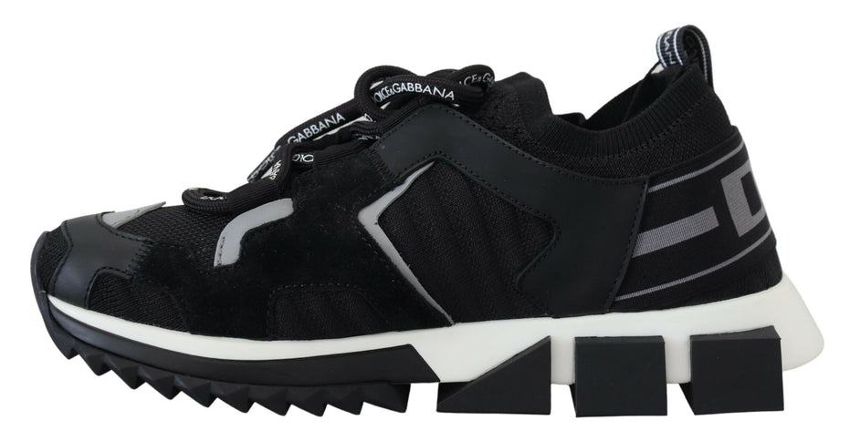 Dolce & Gabbana Μαύρα Mesh Sorrento Trekking Αθλητικά Παπούτσια