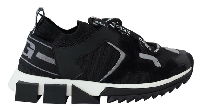 Dolce & Gabbana Μαύρα Mesh Sorrento Trekking Αθλητικά Παπούτσια