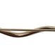 Dolce & Gabbana Silver Brass Crystal Spilla Serpente Brooch Pin