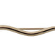 Dolce & Gabbana Silver Brass Crystal Spilla Serpente Brooch Pin