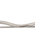Dolce & Gabbana Silver Brass Crystal Spilla Serpente Mens Brooch Pin
