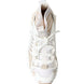 Dolce & Gabbana Λευκά Μπεζ Παπούτσια Sneakers Sorrento με Κάλτσες