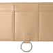 Dolce & Gabbana Beige Leather Shoulder Cardholder Shoulder Strap Wallet