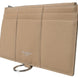 Dolce & Gabbana Beige Leather Shoulder Cardholder Shoulder Strap Wallet