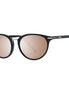 Serengeti Black Acetate & Metal Sunglasses