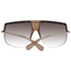 Max Mara Gold Metal Sunglasses