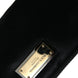 Dolce & Gabbana Black Nylon Logo Plaque Keyring Pouch Clutch Bag