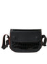 Balenciaga Black Exotic Leather Shoulder Crossbody Camera Bag