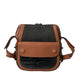Balenciaga Black Brown Exotic Skin Leather Vertical Crossbody Purse Bag